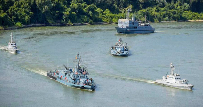 Lực lượng hải quân Ukraine và Romania tập trận Riverine 2020 ảnh 1