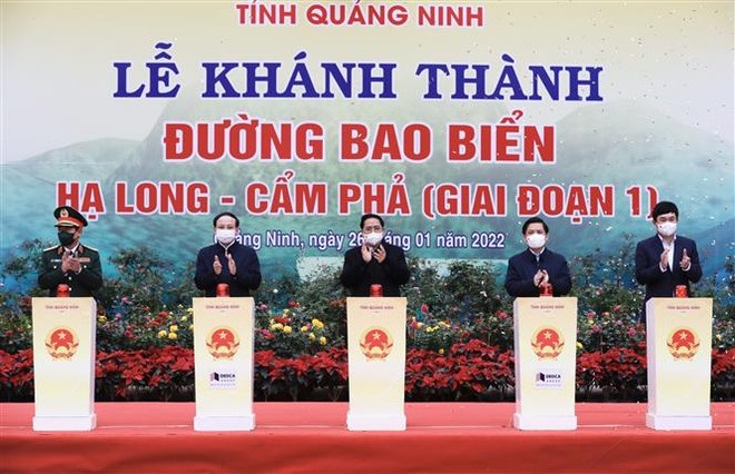 Khánh thành các công trình giao thông trọng điểm của Quảng Ninh ảnh 1