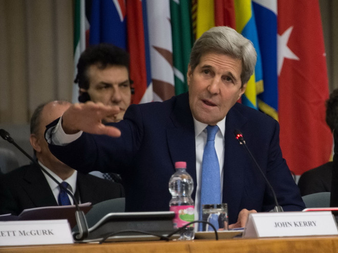 Khai mạc hội nghị quốc tế về cuộc chiến chống IS ở Italy ảnh 1