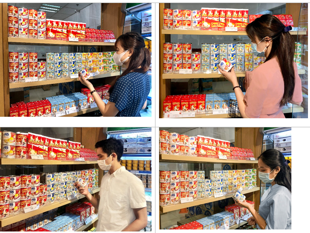 Những khách hàng may mắn đầu tiên “uống sữa Ông Thọ, trúng vàng” ảnh 2