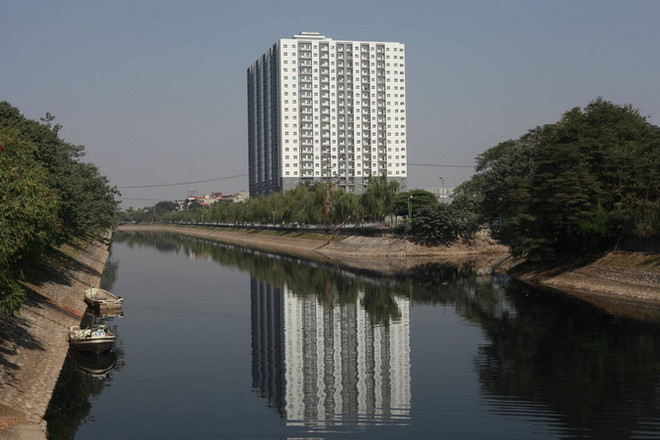 Dự án nhà ở xã hội Đại Kim. (Ảnh: Minh Nghĩa/Vietnam+) Nhà ở xã hội Hà Nội: Chủ trương đúng còn cần thể chế tốt ảnh 3