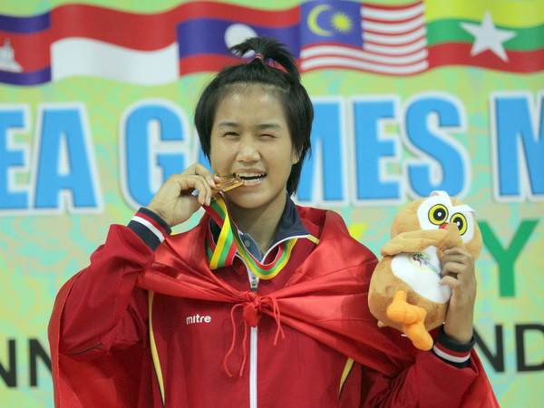 Đới Đăng Tiến giành vàng, Việt Nam lên thứ 2 SEA Games ảnh 1