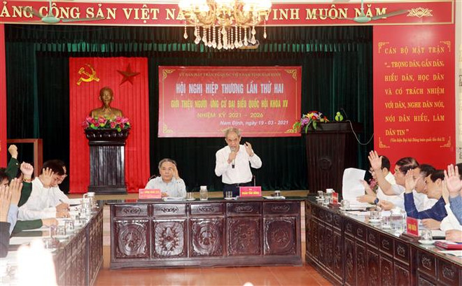 Các tỉnh, thành phố hiệp thương lập danh sách sơ bộ người ứng cử ảnh 3