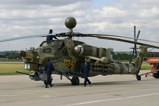 Nga triển khai các trực thăng tấn công Mi-28 và Ka-52 tại Syria ảnh 1
