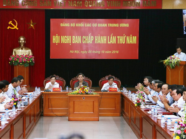 Hội nghị mở rộng lần 5 BCH Đảng bộ Khối các cơ quan Trung ương ảnh 1