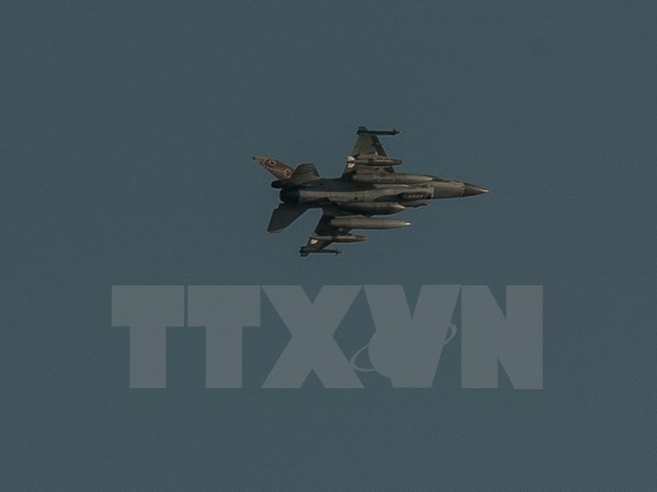 Máy bay chiến đấu Israel tấn công vị trí súng cối của quân đội Syria ảnh 1