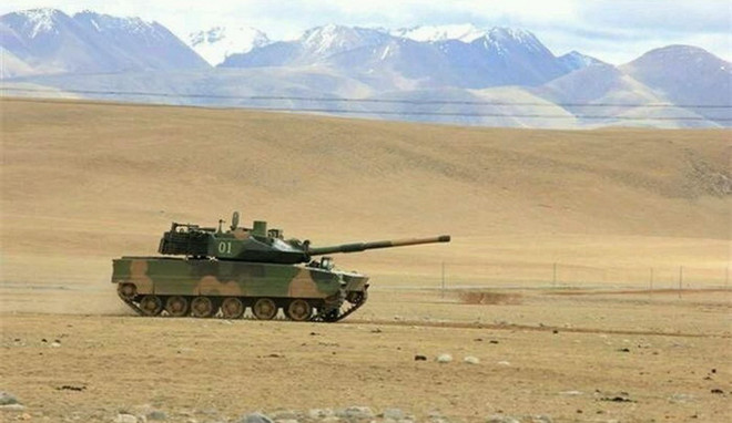Trung Quốc tiến hành thử nghiệm loại xe tăng mới tại Tây Tạng ảnh 1