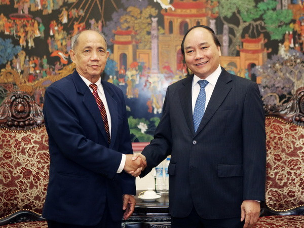 Phó Thủ tướng tiếp Đoàn UBTW Mặt trận Lào xây dựng đất nước ảnh 1