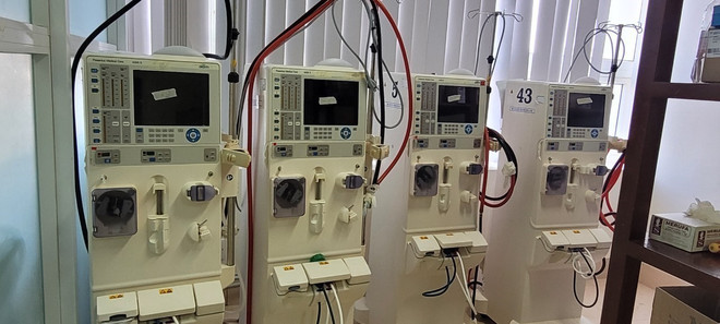 Bệnh viện Bà Rịa: 25% số máy lọc máu nhân tạo bị hư hỏng ảnh 1