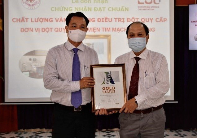 Bệnh viện đầu tiên ở ĐBSCL đạt chuẩn chất lượng vàng điều trị đột quỵ ảnh 1