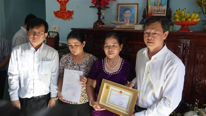 Truy tặng Kỷ niệm chương cho người hiến tạng tại Bà Rịa-Vũng Tàu ảnh 1