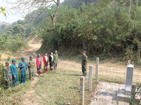 Tổng kết hoàn thành Dự án tăng dày và tôn tạo mốc quốc giới Việt-Lào ảnh 1
