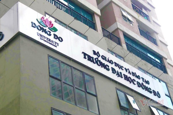 Trường Đại học Đông Đô. (Nguồn: Vietnamnet) Kết luận điều tra bổ sung vụ án tại Trường Đại học Đông Đô ảnh 1