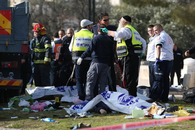 HĐBA lên án vụ đâm xe tải vào binh sỹ Israel ở Jersusalem ảnh 1