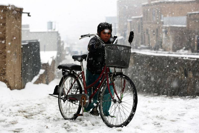 Tuyết rơi tại Afghanistan. (Nguồn: The National) Giá rét, tuyết rơi dày khiến 5 người thiệt mạng ở Afghanistan ảnh 1