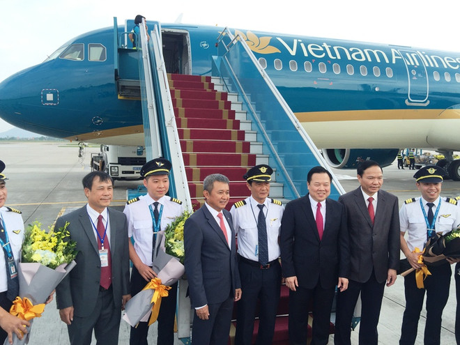 Vietnam Airlines đón nhận thêm 'đôi cánh mới' vừa cập bến Nội Bài ảnh 2