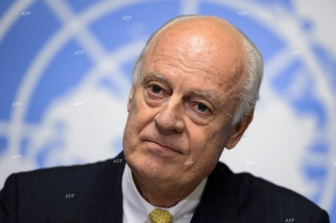 Đặc phái viên Liên hợp quốc Mistura gặp phe đối lập của Syria ảnh 1