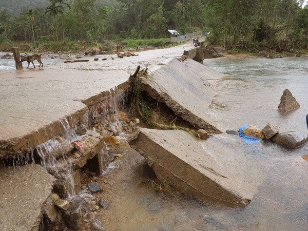 Mưa lũ miền Trung: 10 người chết, hoa màu và tài sản thiệt hại nặng ảnh 3