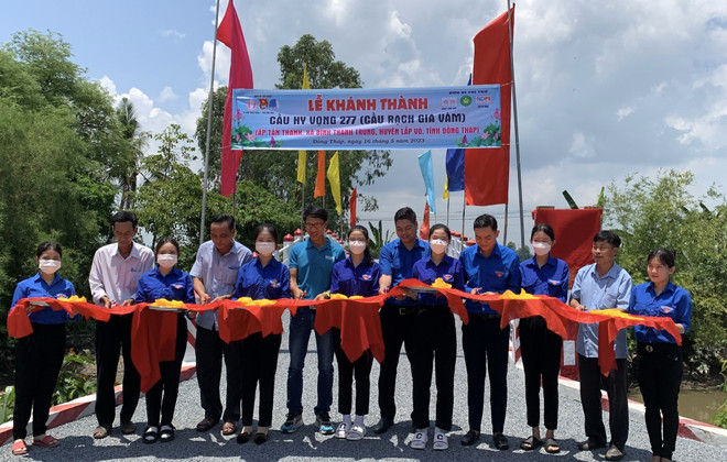 Đồng Tháp: Bứt phá xây dựng giao thông nông thôn từ xã hội hóa ảnh 1