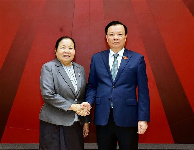 Hà Nội sẵn sàng trao đổi, học hỏi với Lào trong tổ chức xây dựng Đảng ảnh 1