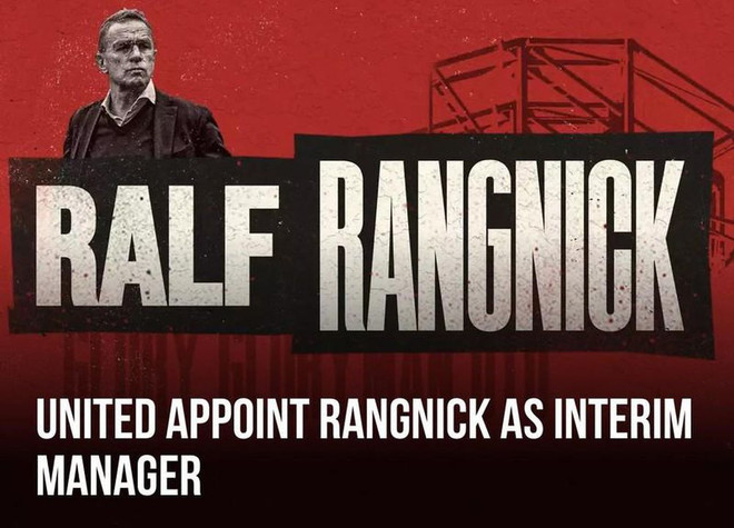 Ralf Rangnick chính thức trở thành HLV của Manchester United ảnh 1