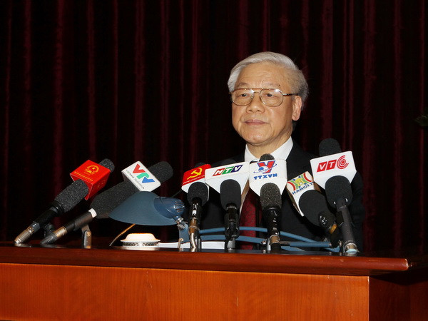 Bế mạc Hội nghị lần thứ 10 Ban Chấp hành Trung ương Đảng khóa XI ảnh 1