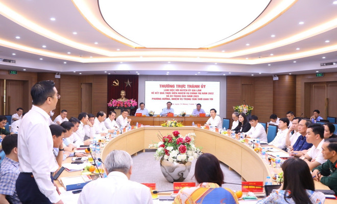 Hà Nội: Tập trung nguồn lực đưa huyện Gia Lâm lên quận ảnh 2