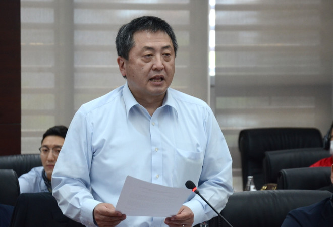 Thứ trưởng Bộ Ngoại giao tiếp Trưởng Đại diện JICA Nhật Bản ảnh 1