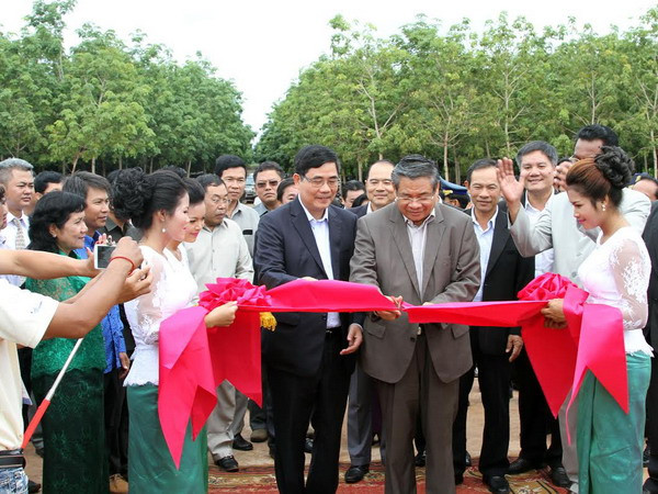 Các doanh nghiệp cao su Việt Nam hoạt động hiệu quả ở Campuchia ảnh 1