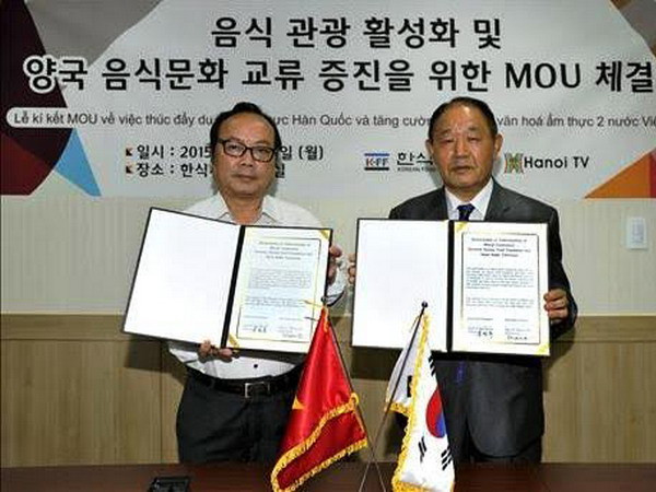 Truyền hình Hà Nội phát sóng quảng bá ẩm thực Hàn Quốc ảnh 1