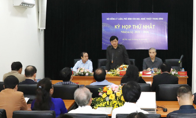 Kỳ họp thứ Nhất Hội đồng Lý luận, phê bình văn học, nghệ thuật TW ảnh 1