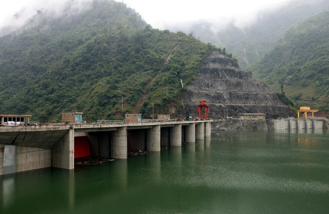 Công trình thủy điện Huổi Quảng trước giờ phát điện tổ máy số 1 ảnh 1