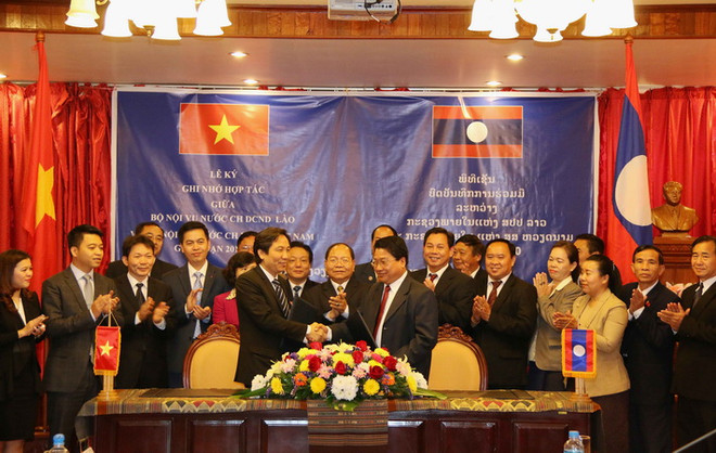 Bộ Nội vụ Việt Nam và Lào tăng cường hợp tác đào tạo nhân sự ảnh 1