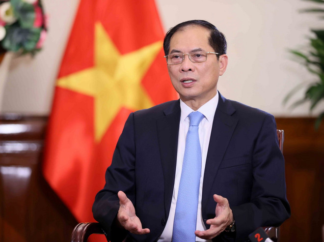 Phó Thủ tướng, Bộ trưởng Ngoại giao Bùi Thanh Sơn. (Ảnh: An Đăng/TTXVN) ttxvn_bui thanh son.jpg