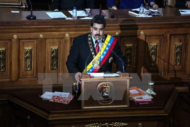 Venezuela bác bỏ thông tin Tổng thống Nicolas Maduro từ chức ảnh 1