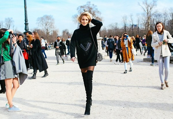 Loạt street style ấn tượng nhất tuần lễ Paris Thu Đông 2015 ảnh 1