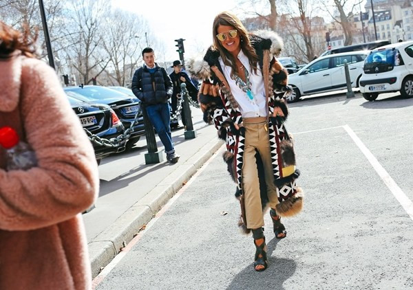 Loạt street style ấn tượng nhất tuần lễ Paris Thu Đông 2015 ảnh 14