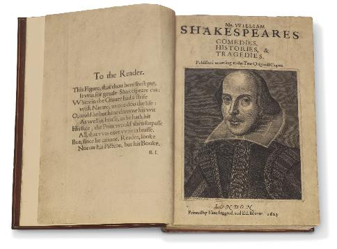 Gần 10 triệu USD cho bản sao tuyển tập kịch đầu tiên của Shakespeare ảnh 1