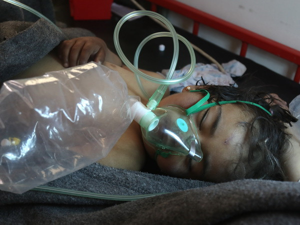 Anh, Pháp, Mỹ trình dự thảo lên án vụ tấn công hóa học ở Syria ảnh 1