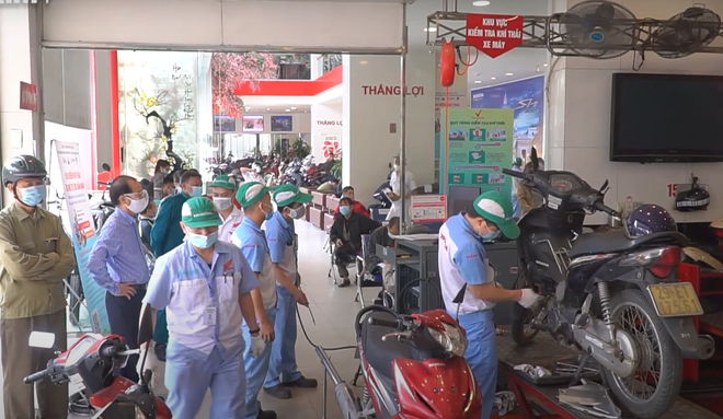 Thí điểm đo kiểm khí thải xe máy: Cần thay đổi giải pháp để nhân rộng ảnh 1