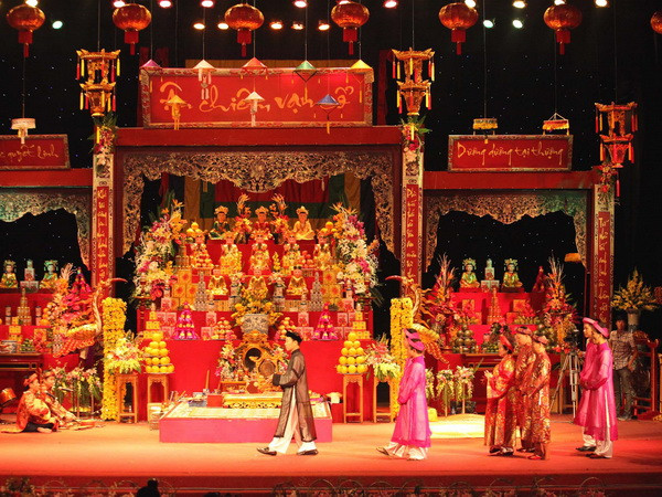 Vinh danh 5 nghệ nhân dân gian trong tín ngưỡng thờ Mẫu ảnh 1