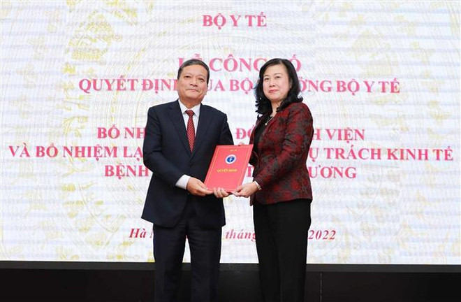 Bộ Y tế bổ nhiệm Giám đốc Bệnh viện Phổi Trung ương ảnh 1