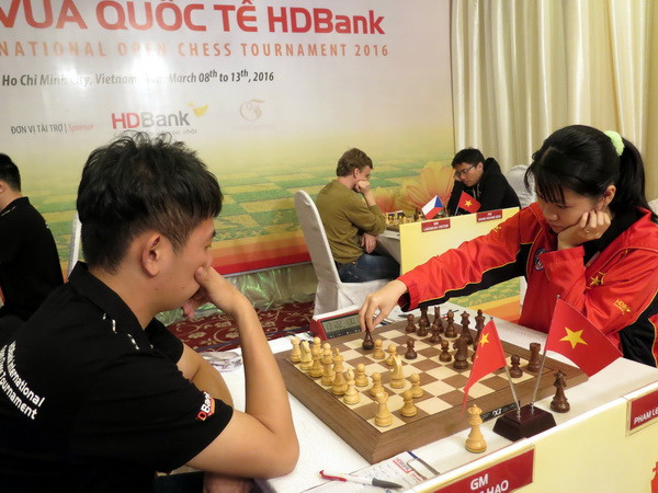 Wang Hao, Thảo Nguyên vô địch giải cờ vua quốc tế HDBank 2016 ảnh 1