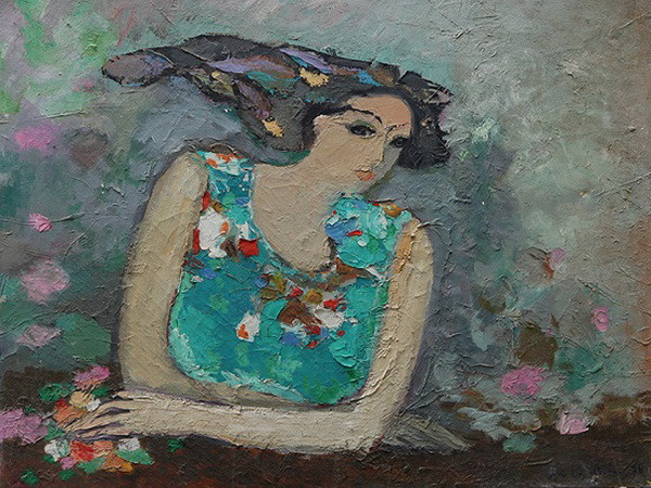 Triển lãm bộ sưu tập tranh đồ sộ nhất của danh họa Lưu Công Nhân ảnh 3