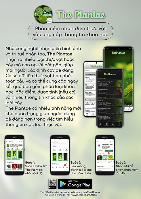 Học sinh lớp 11 sáng tạo phần mềm nhận diện khoa học về thực vật ảnh 2