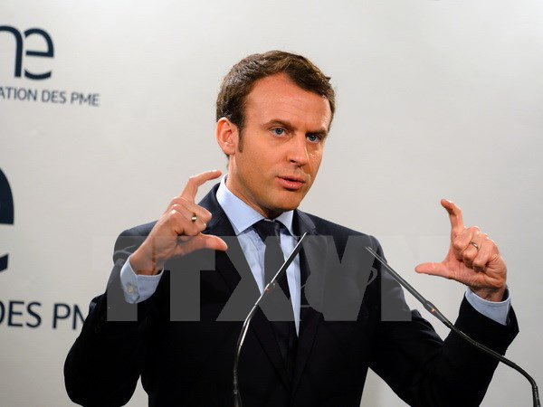 Bầu cử tổng thống Pháp: Ứng viên E.Macron giành nhiều lợi thế ảnh 1