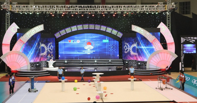 Khai mạc vòng chung kết cuộc thi sáng tạo Robot Việt Nam 2017 ảnh 1