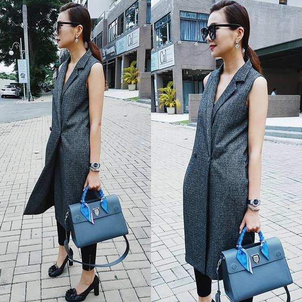 Sôi động với xu hướng thời trang Thu Đông của các mỹ nhân Việt ảnh 1