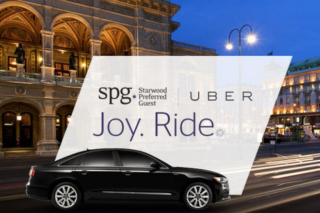 Tập đoàn khách sạn Starwood Hotels hợp tác với dịch vụ Uber ảnh 1