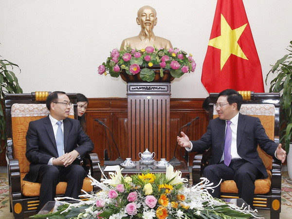 Việt Nam coi trọng tăng cường hợp tác với các địa phương Trung Quốc ảnh 1